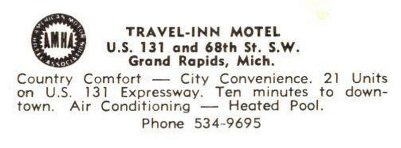 Travel-Inn Motel - Vintage Postcard (newer photo)